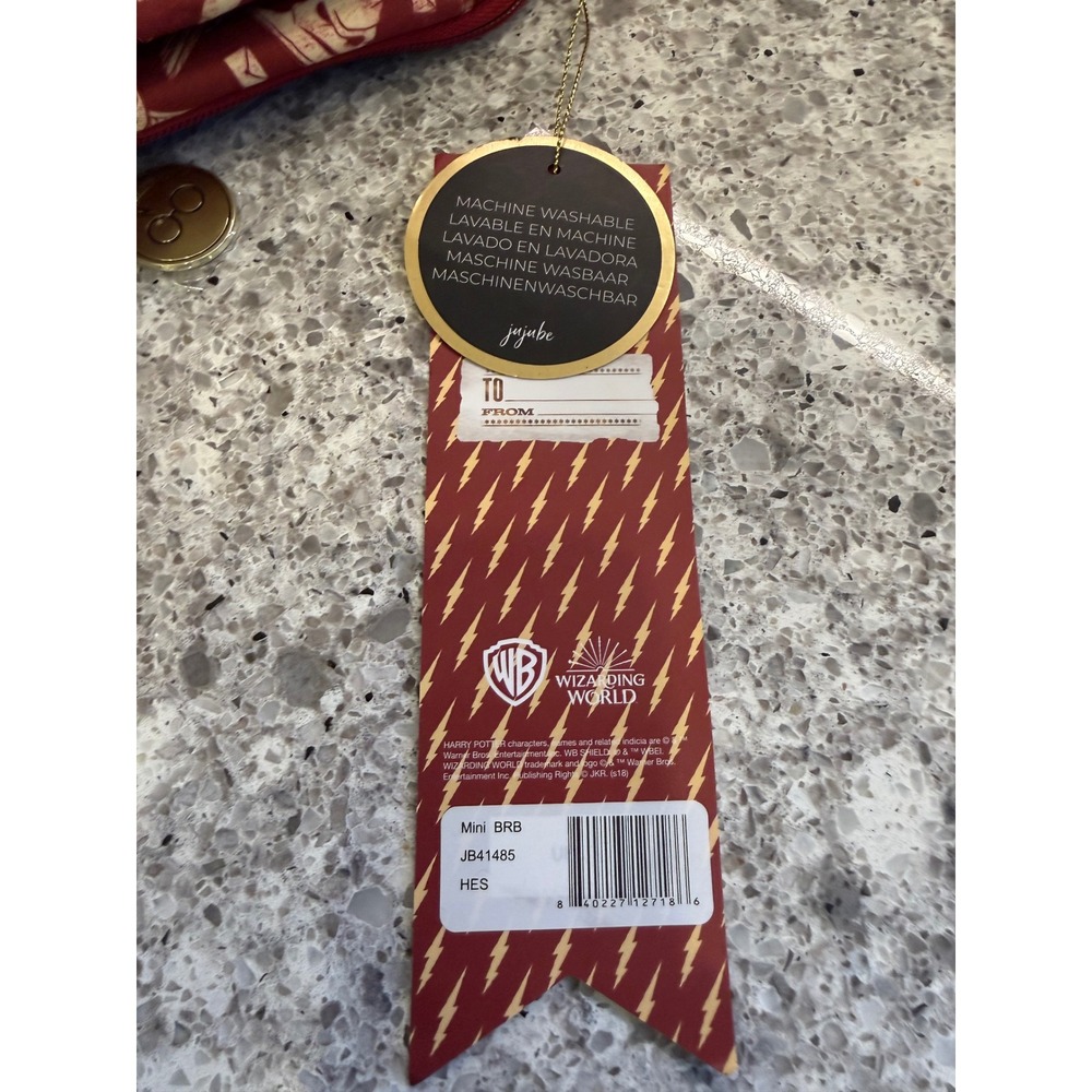 Jujube Harry Potter NWT Mini BRB Backpack Red Hogwarts Essentials *No Strap* - Picture 4 of 10